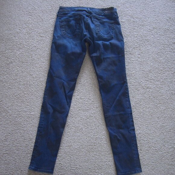 Like New Excellent Condition True Religion Women Jeans sz 27 Made in USA - Picture 2 of 4